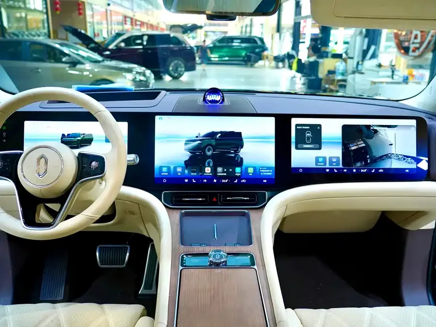 AITO M9 Wenjie M9 2025 Pure Electric Ultra Edition 100kWh 6-Seat Version (192-line LiDAR) 2025 — миниатюра 2