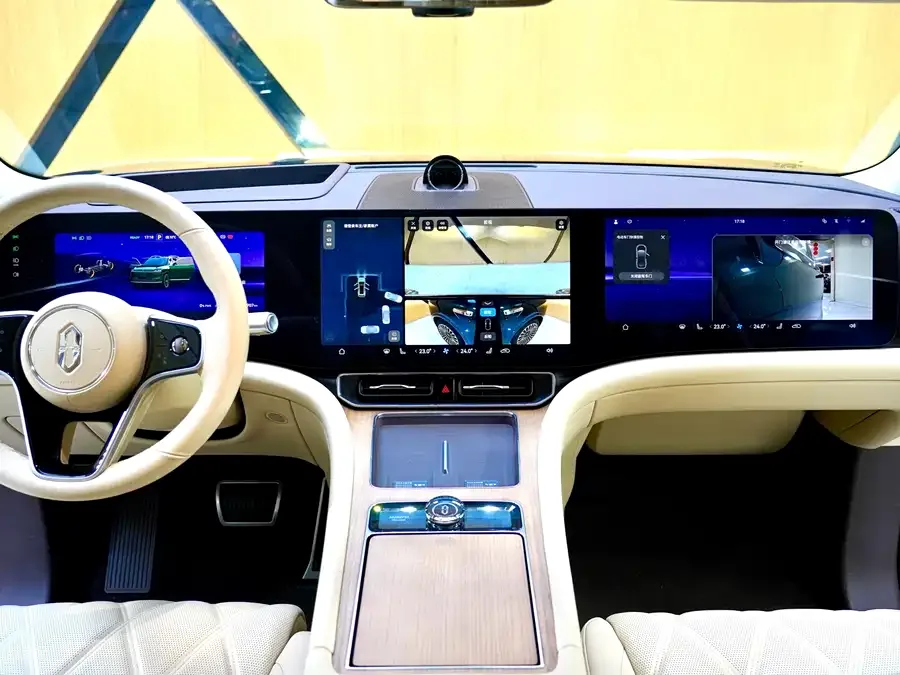 AITO M9 Wenjie M9 2025 Pure Electric Ultra Edition 100kWh 6-Seat Version (192-line LiDAR) 2025 — миниатюра 2