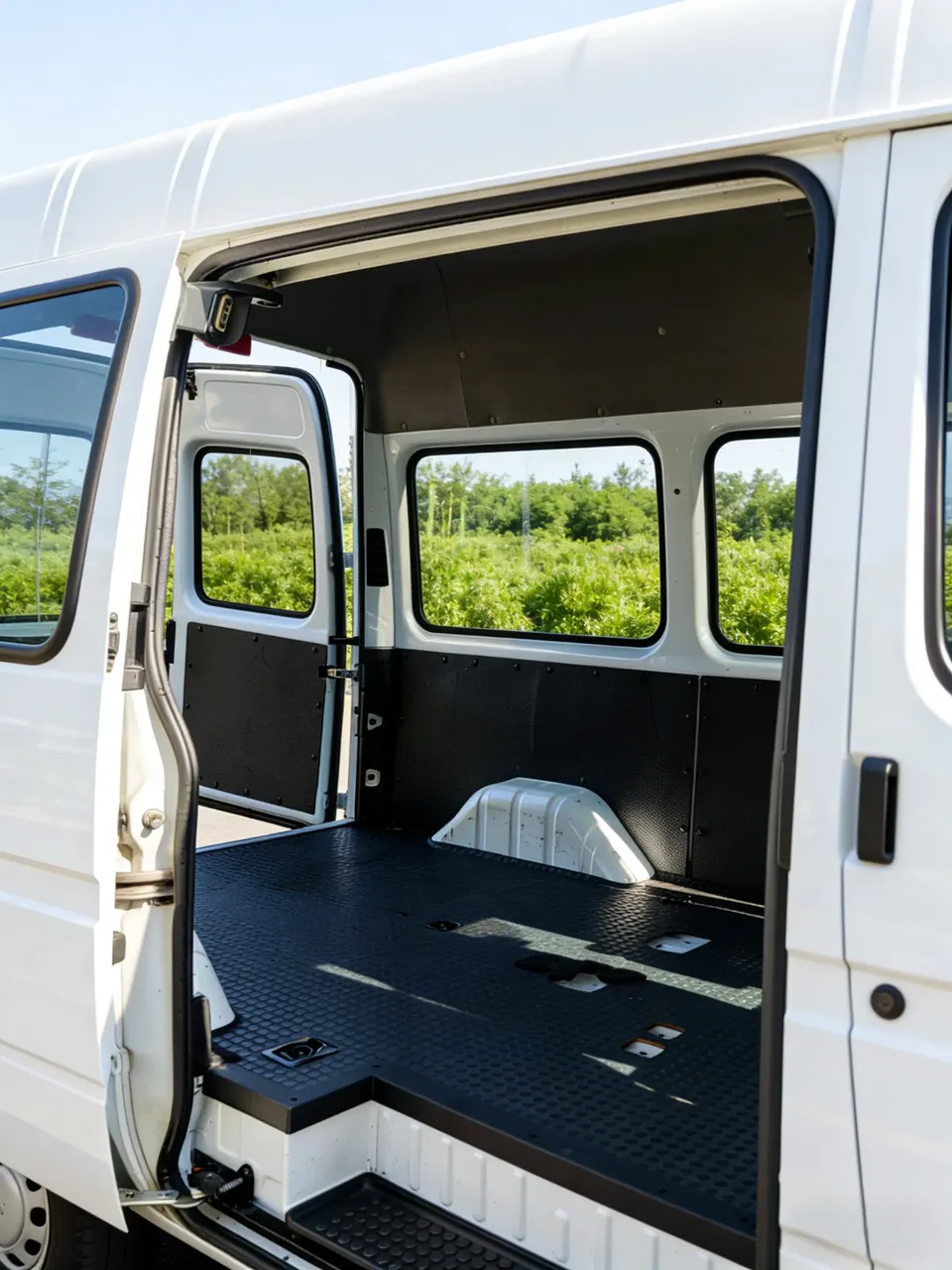 Jiangling Teshun 2.8T Space King Taurus Short Axis Medium High Top 6 Seater Diesel National VI JX493 2022 — миниатюра 3