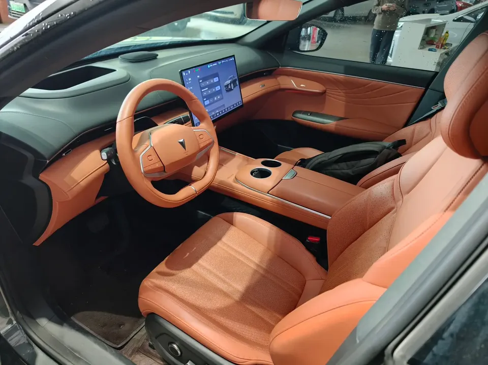 Deepal dark blue S07 215Max Qiankun Intelligent Driving ADS SE Extended Range Edition 2025 — миниатюра 5