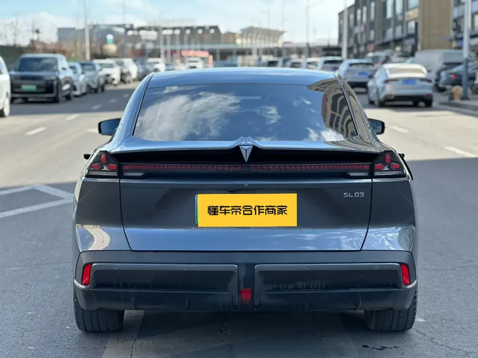 Deepal dark blue SL03 200 Max Extended Range Edition 2023 — миниатюра 2