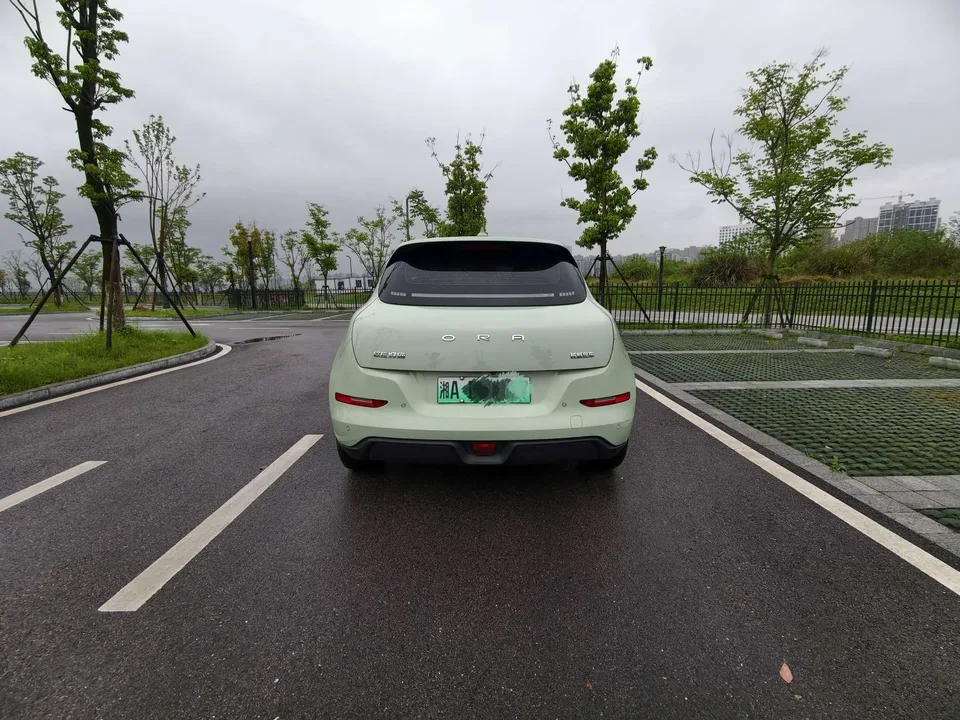 ORA Euler good cat Morandi Edition 400km standard range premium ternary lithium 2022 — миниатюра 2