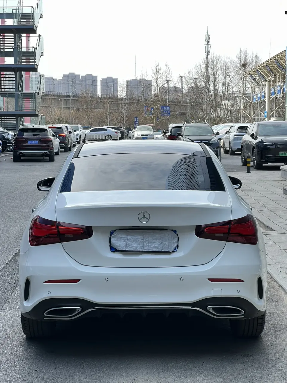 Mercedes-Benz Mercedes Benz A Class Mercedes-Benz A-Class 2024 facelift A 200 L fashion version 2024 — миниатюра 2