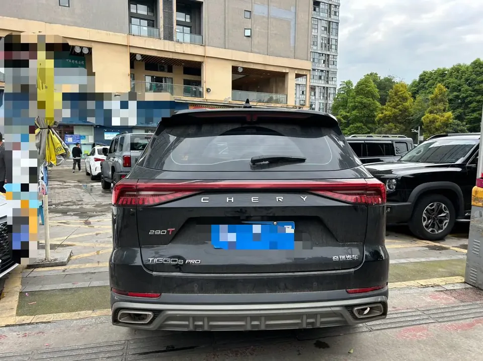 Chery Tiggo 8 Pro 390T two-wheel drive vast version 7 seats 2023 — миниатюра 2
