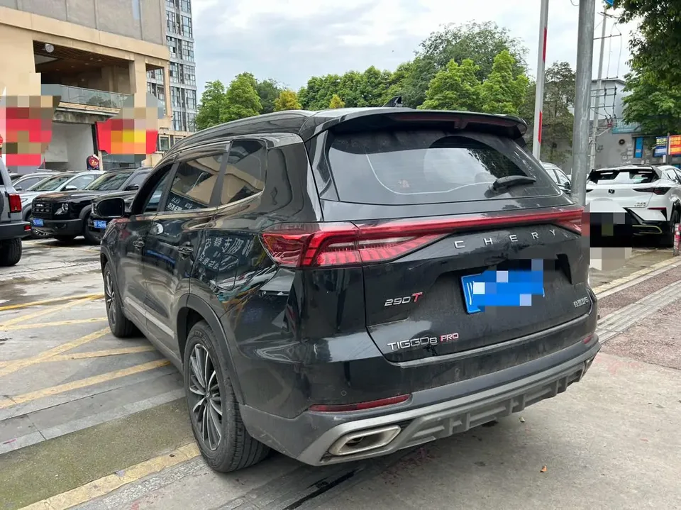 Chery Tiggo 8 Pro 390T two-wheel drive vast version 7 seats 2023 — миниатюра 4