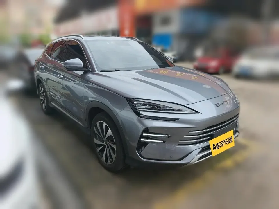 BYD Song PLUS DM DM-i Honor Edition 110KM Flagship Model 2024 — миниатюра 3