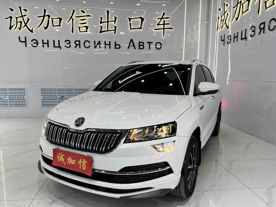 Skoda Karoq TSI280 Exclusive Edition 2022 — фото 1, купить с доставкой в Москву