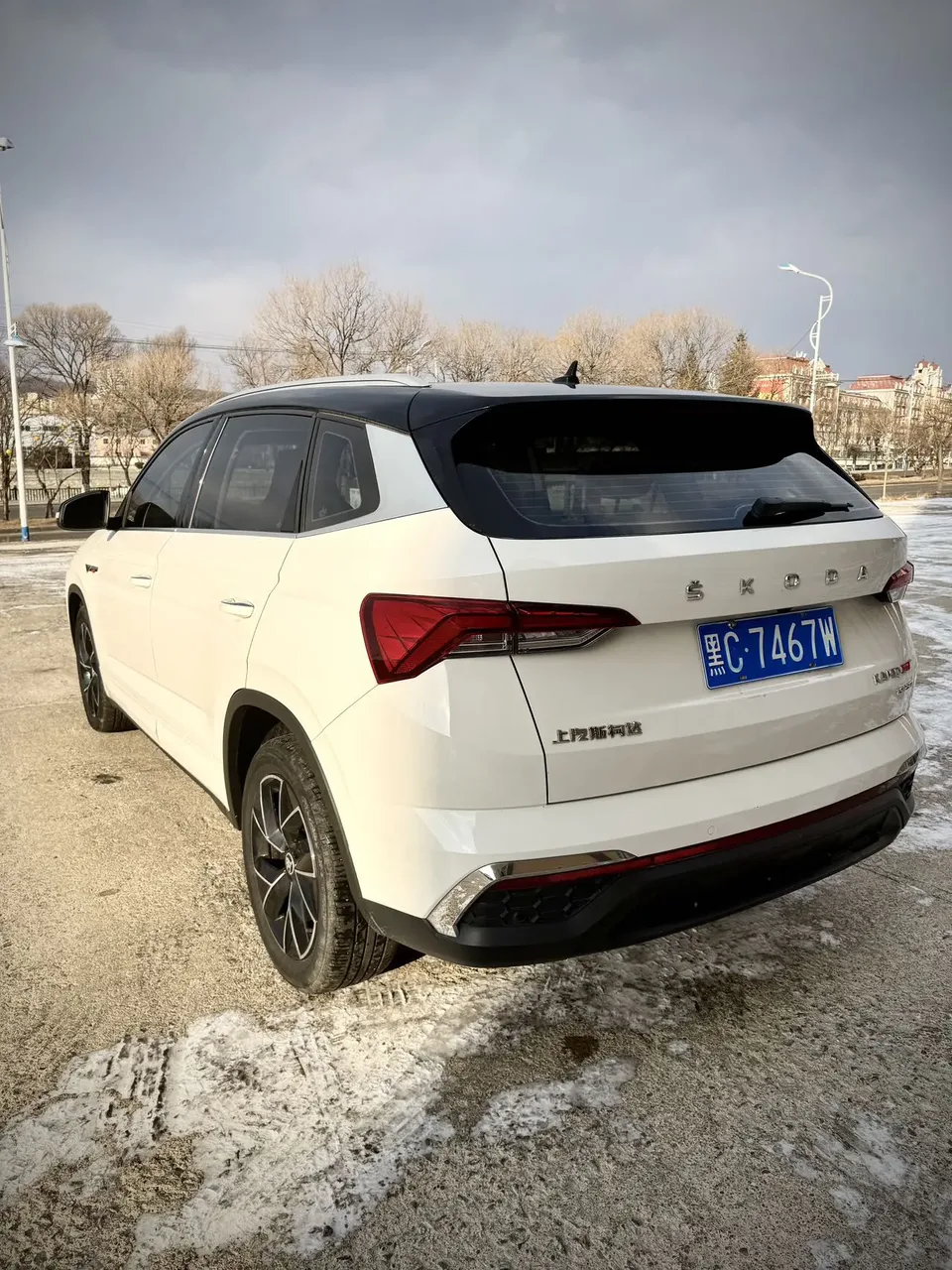 Skoda Kamiq TSI230 DSG flagship version 2022 — миниатюра 2