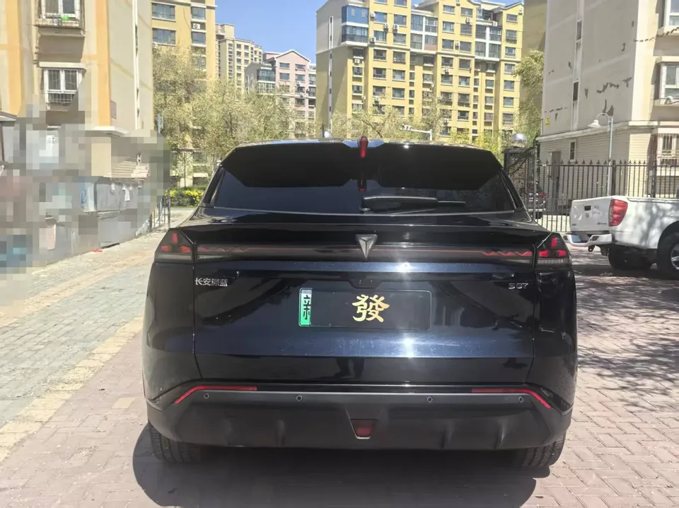 Deepal dark blue S07 215Max Qiankun Intelligent Driving ADS SE Extended Range Edition 2024 — миниатюра 2