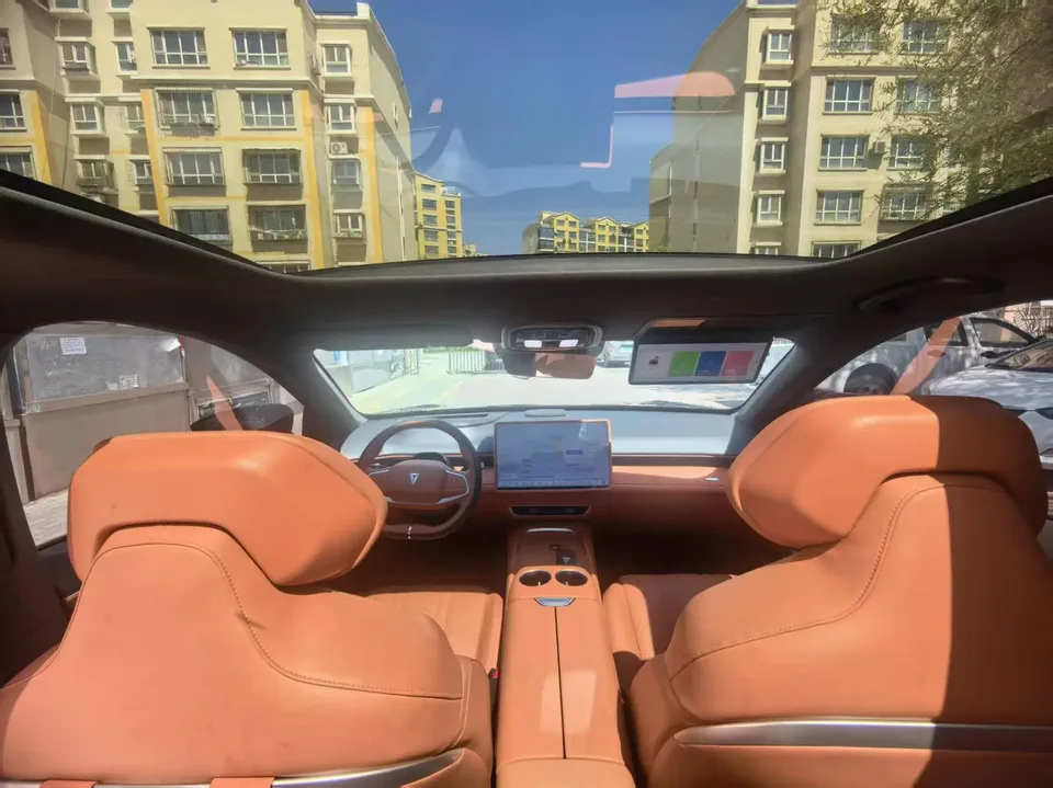 Deepal dark blue S07 215Max Qiankun Intelligent Driving ADS SE Extended Range Edition 2024 — миниатюра 5