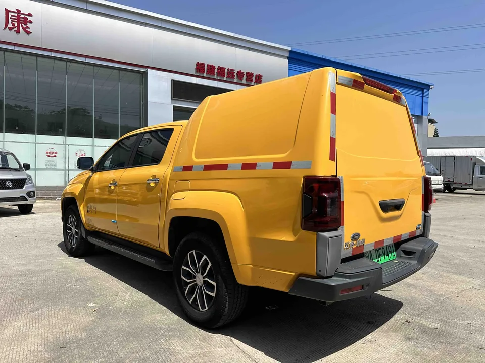 Jiangling Yuhu EV Van-85.89kwh JX5032XGCMS7BEV Flat Cover Cargo Box 2022 — миниатюра 2