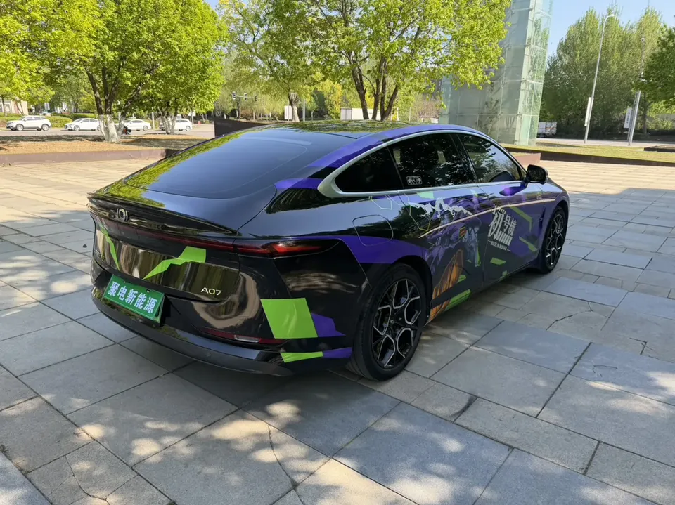 Changan Qiyuan A07 pure electric genuine version 515 elite version 2024 — миниатюра 2
