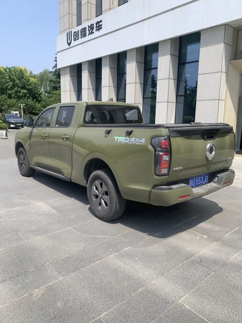 Great Wall gun commercial version 2.0T gasoline automatic two-wheel drive large double elite type GW4C20B 2023 — миниатюра 4
