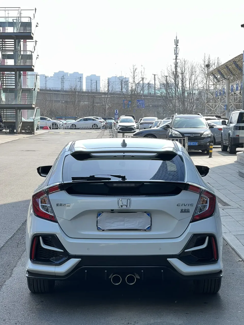 Honda CIVIC Civic 2020 HATCHBACK 220TURBO CVT new sharp control 2022 — миниатюра 2
