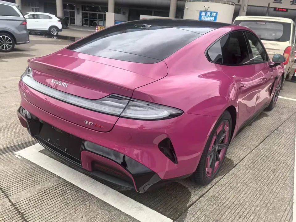 Xiaomi car Xiaomi SU7 Xiaomi SU7 2024 Four-wheel drive long-range Max version 2025 — миниатюра 2