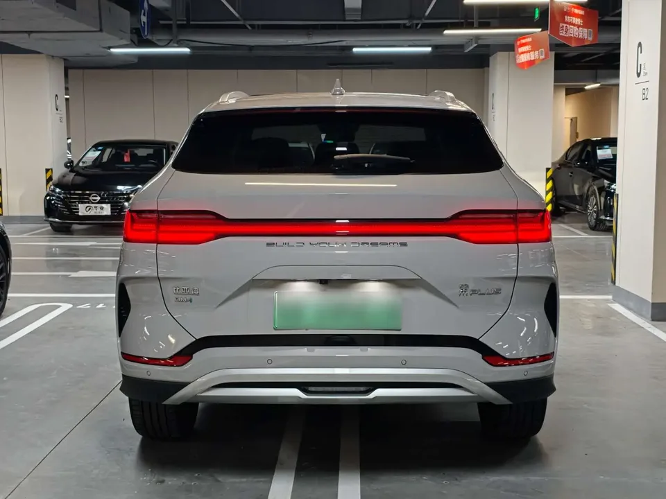 BYD Song PLUS DM DM-i Champion Edition 110KM Flagship Model 2024 — миниатюра 2