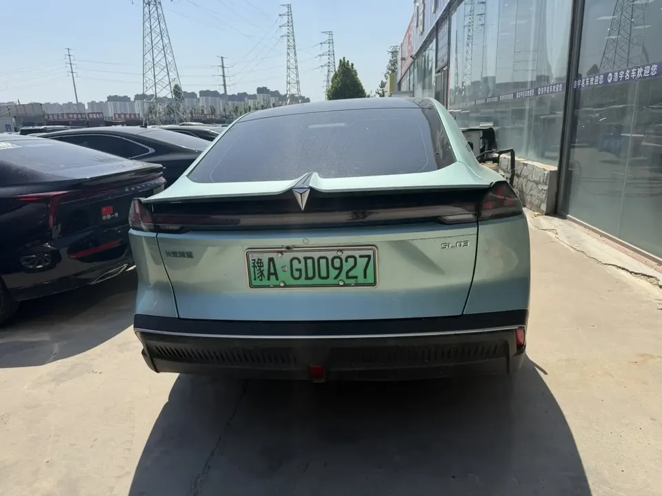 Deepal dark blue SL03 200 Max Extended Range Edition 2023 — миниатюра 2