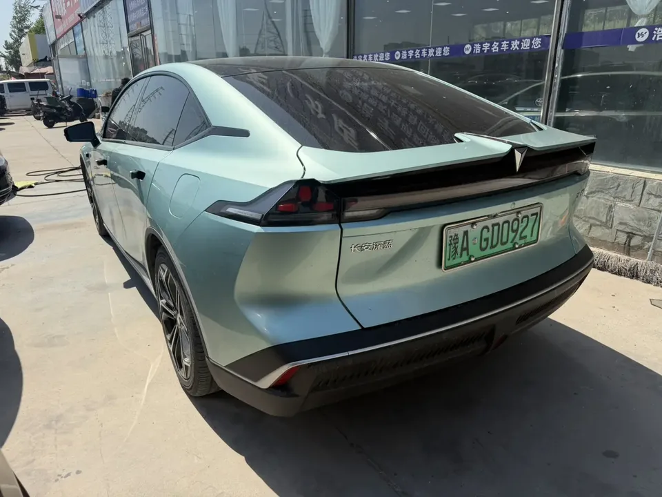 Deepal dark blue SL03 200 Max Extended Range Edition 2023 — миниатюра 4