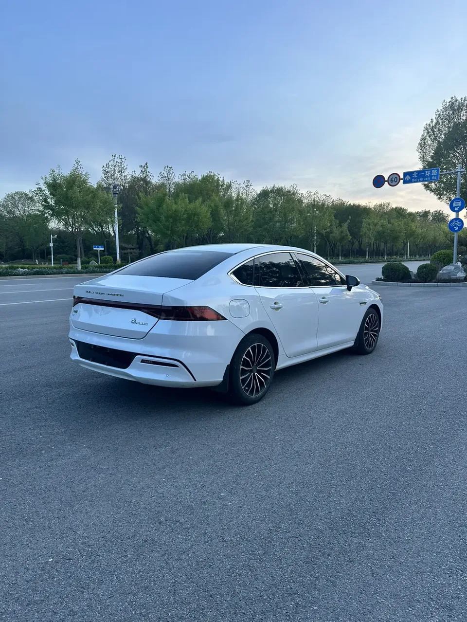 BYD Qin PLUS EV 600KM flagship model 2022 — миниатюра 2