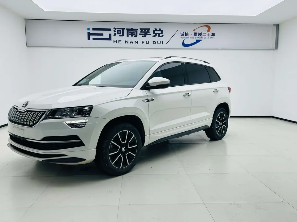 Skoda Karoq TSI280 Exclusive Edition 2023 — фото 1, купить с доставкой в Москву