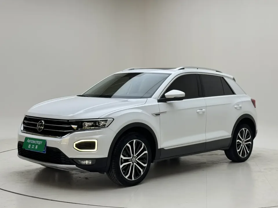 Volkswagen T-Roc Tange 280TSI DSG two-wheel drive comfort PLUS 2022 — фото 1, купить с доставкой в Москву