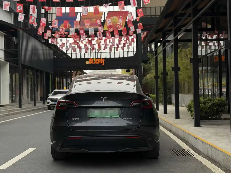 Tesla Model Y rear-wheel drive version 2024 — миниатюра 2