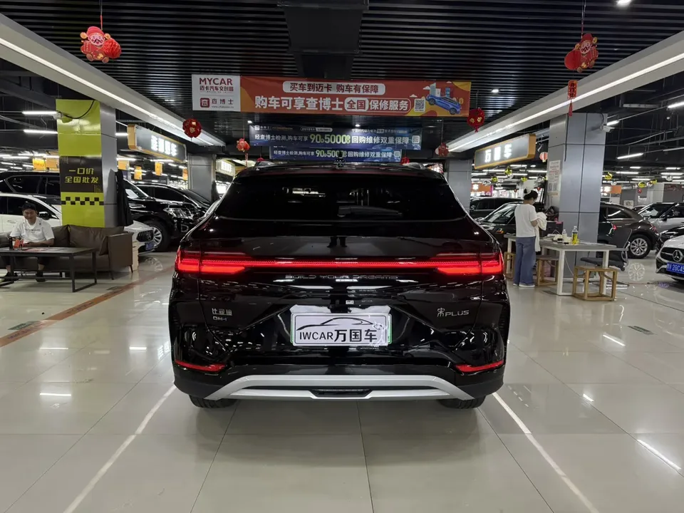 BYD Song PLUS DM DM-i Champion Edition 110KM Flagship PLUS 2023 — миниатюра 2