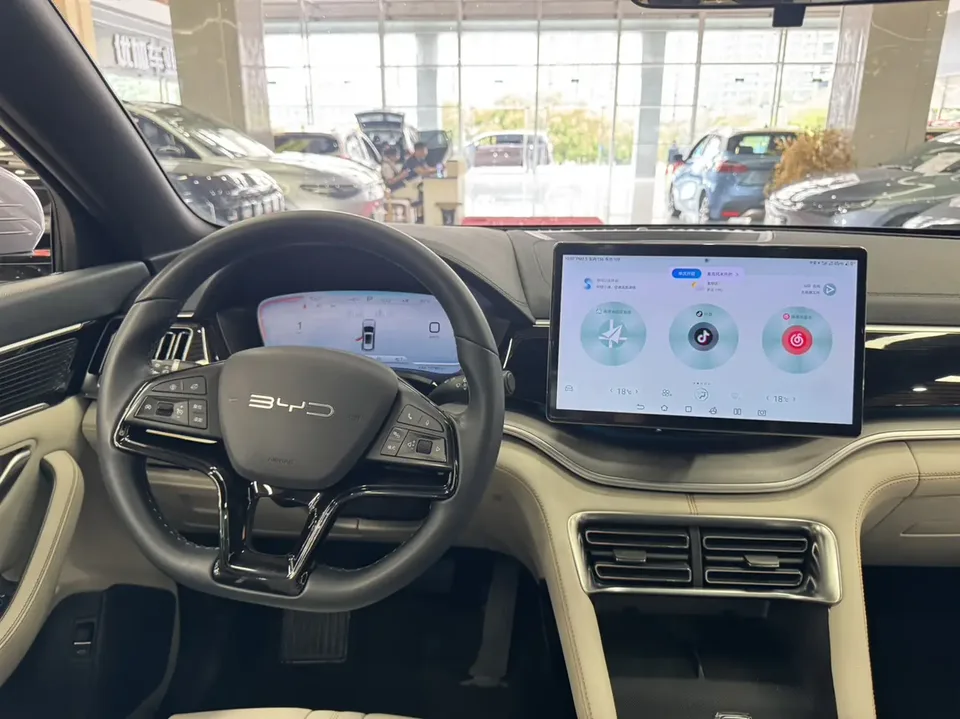 BYD Song PLUS DM DM-i Champion Edition 110KM Flagship Model 2023 — миниатюра 3