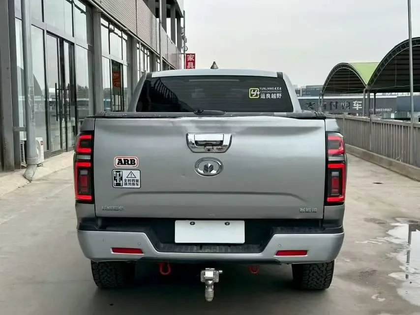Great Wall gun 2021 passenger global version 2.0T gasoline automatic four-wheel drive sports trailer version standard box GW4C20B 2022 — миниатюра 2