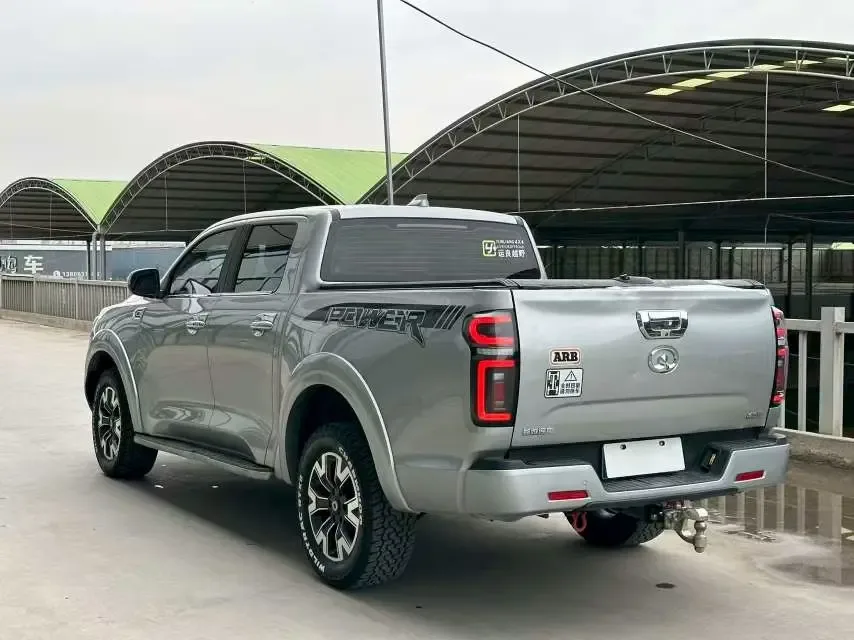 Great Wall gun 2021 passenger global version 2.0T gasoline automatic four-wheel drive sports trailer version standard box GW4C20B 2022 — миниатюра 4