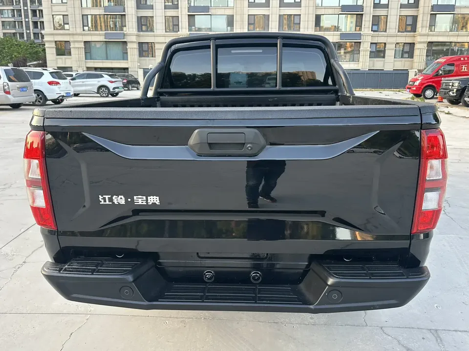 Jiangling Bible 2.5T manual diesel four-wheel drive long axis flat bottom cargo box 2025 — миниатюра 2