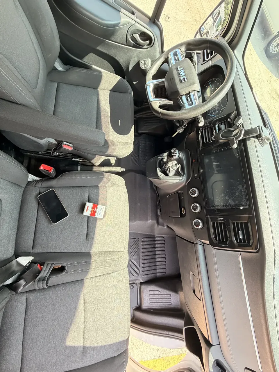 Jiangling Fushun 2.0T manual diesel long axis high top heavy load version 2/3 seats 2024 — миниатюра 5