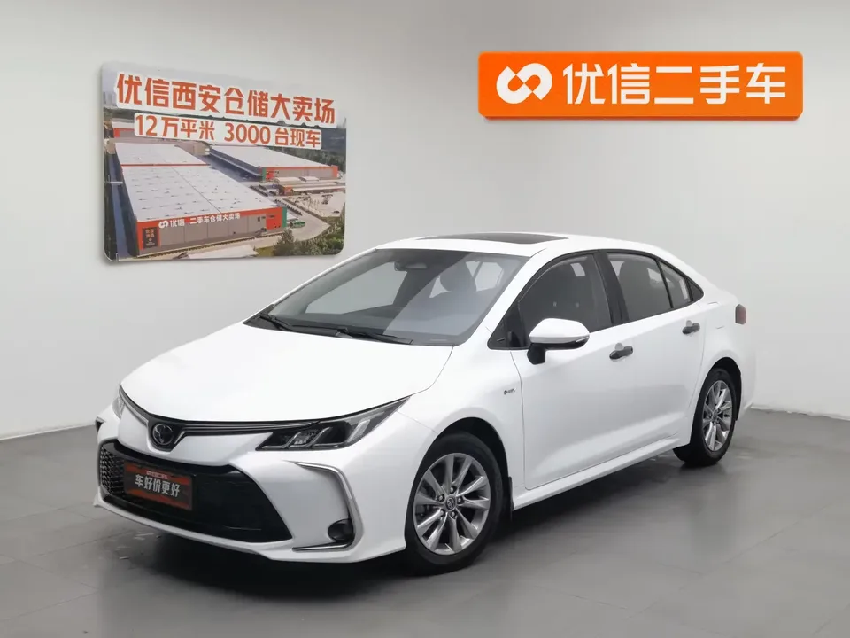 Toyota Corolla Corolla 2023 Intelligent Electric Hybrid Dual Engine 1.8L E-CVT Elite Edition 2024 — photo 1, buy with delivery to Moscow