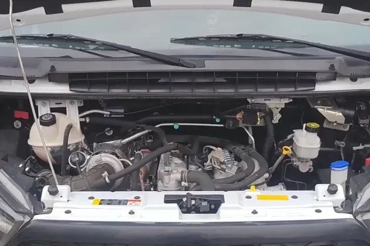 Jiangling Teshun Teshun 2019 2.8T commercial vehicle short-axle low-top 6-seater National VI JX493 2023 — thumbnail 2