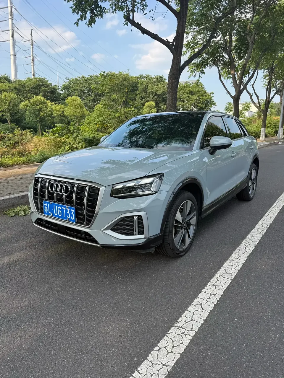 Audi Q2L Audi Q2L 2021 35TFSI Luxury Dynamic Model 2022 — photo 1, buy with delivery to Moscow