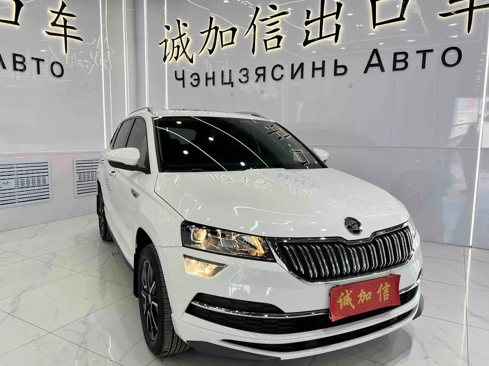 Skoda Karoq Korok 2022 TSI280 Premium Edition 2022 — photo 1, buy with delivery to Moscow