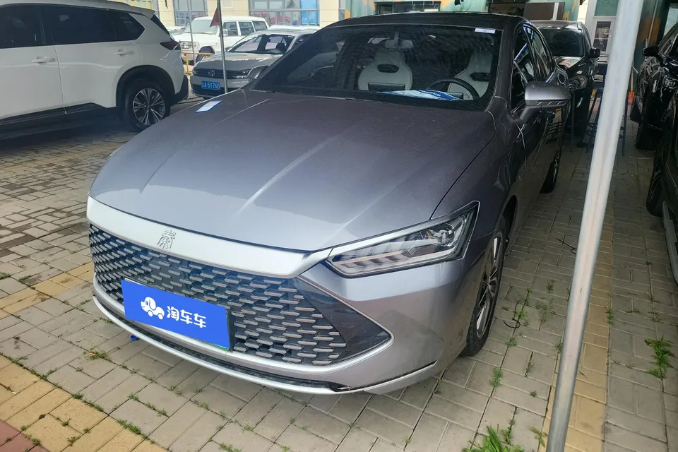 BYD Qin PLUS DM Qin PLUS DM 2023 DM-i Champion Edition 120KM Leading Type 2024 — photo 1, buy with delivery to Moscow