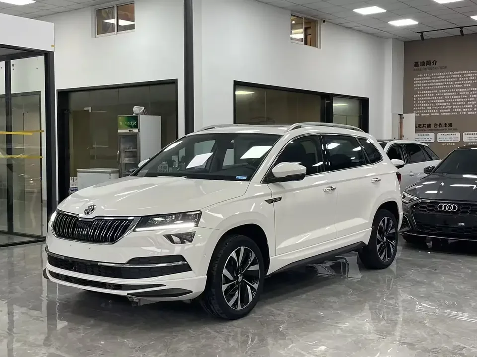 Skoda Karoq Korok 2023 TSI280 Premium Edition 2022 — photo 1, buy with delivery to Moscow