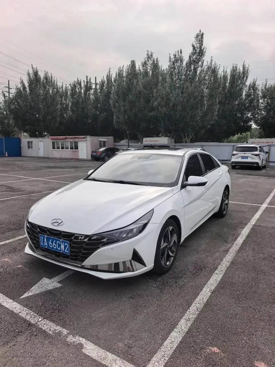 Hyundai Elantra Elantra 2022 1.5L CVT LUX Premium Edition 2022 — photo 1, buy with delivery to Moscow