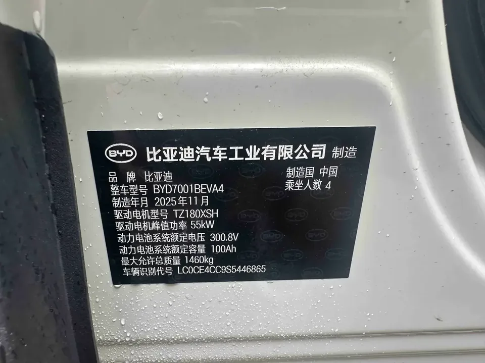 BYD Seagull seagull 2025 305KM Vitality Edition 2026 — thumbnail 3