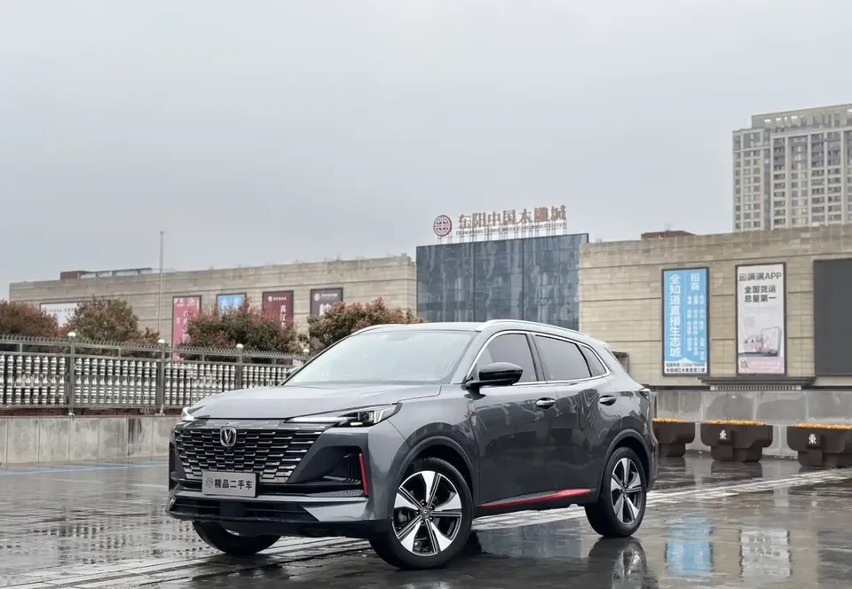 Changan CS55 Plus Changan CS55 PLUS 2022 Second generation 1.5T DCT premium model 2022 — photo 1, buy with delivery to Moscow