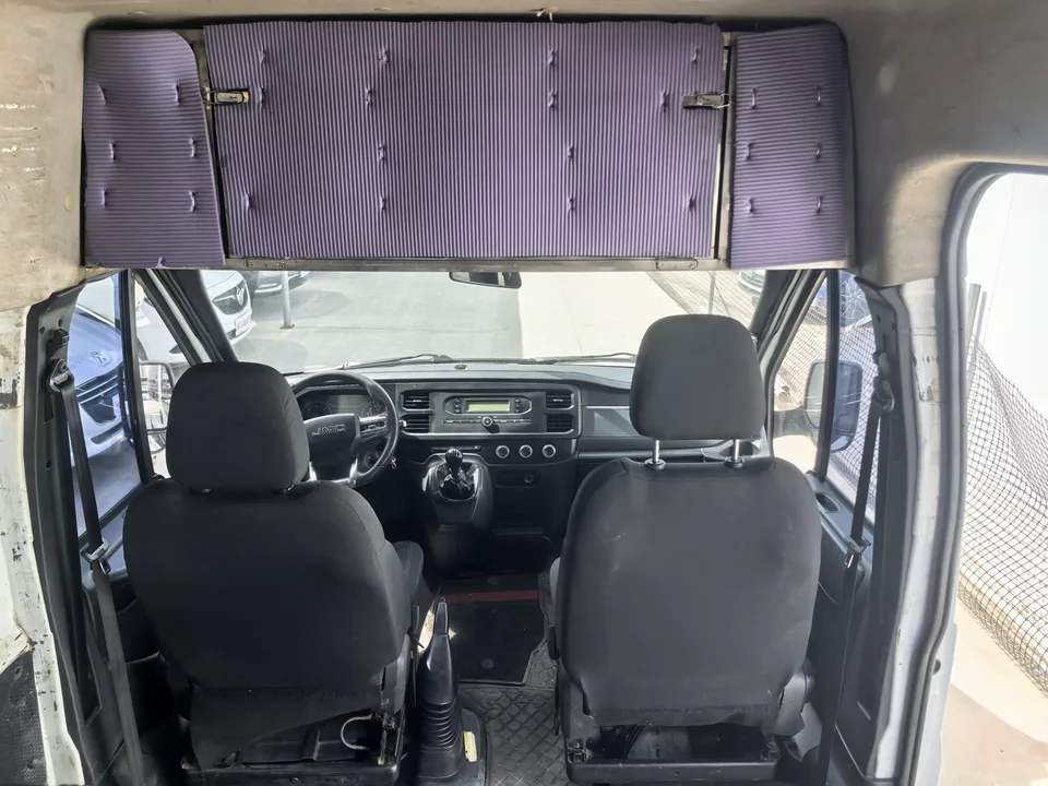 Jiangling Fushun Fushun 2022 2.0T diesel multi-purpose passenger car mid-axle high roof 6-7 seats JX4D20A6H 2023 — миниатюра 5