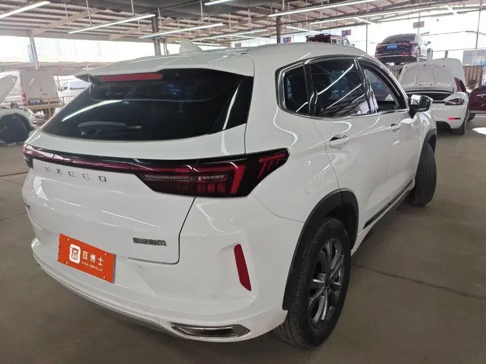 Exeed LX Chasing the stars 2022 Riding the Wind and Waves Edition 1.5T CVT Good Things Peanut Edition 2022 — миниатюра 2