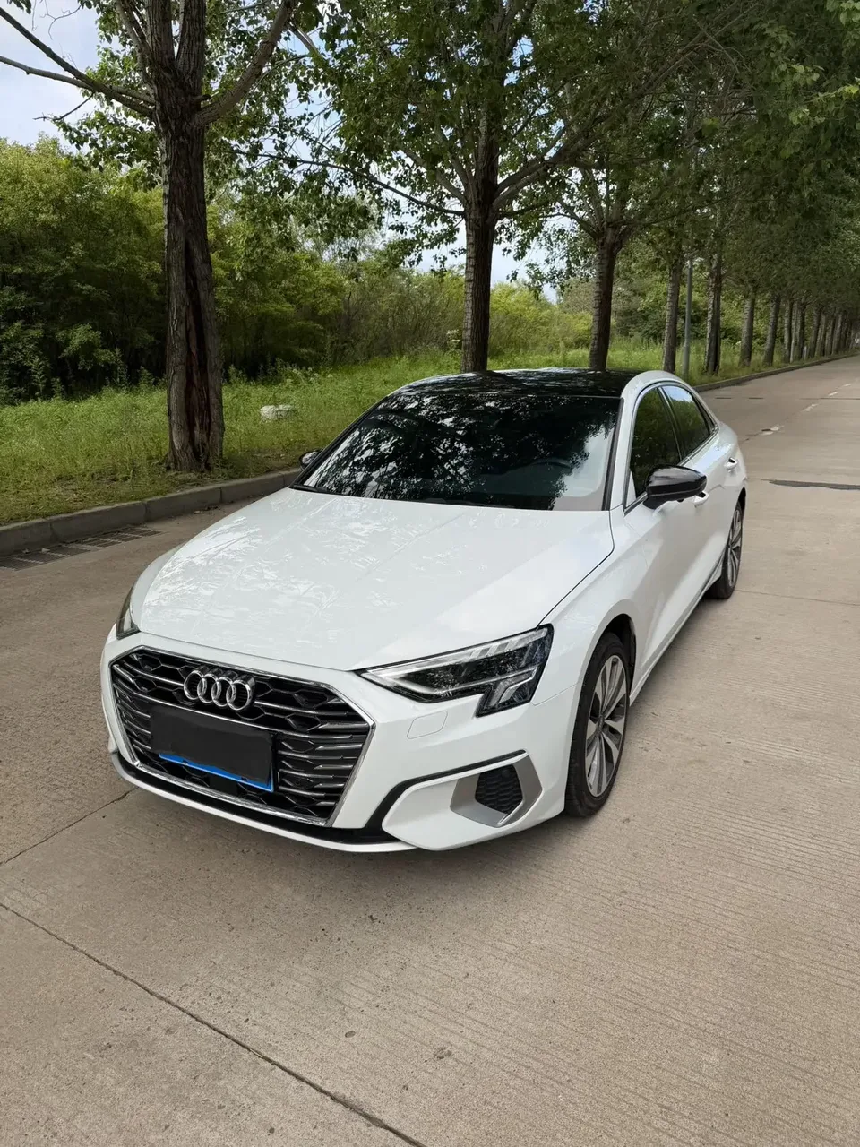 Audi A3 Audi A3 2022 A3L Limousine 35 TFSI Luxury Elegance 2022 — photo 1, buy with delivery to Moscow