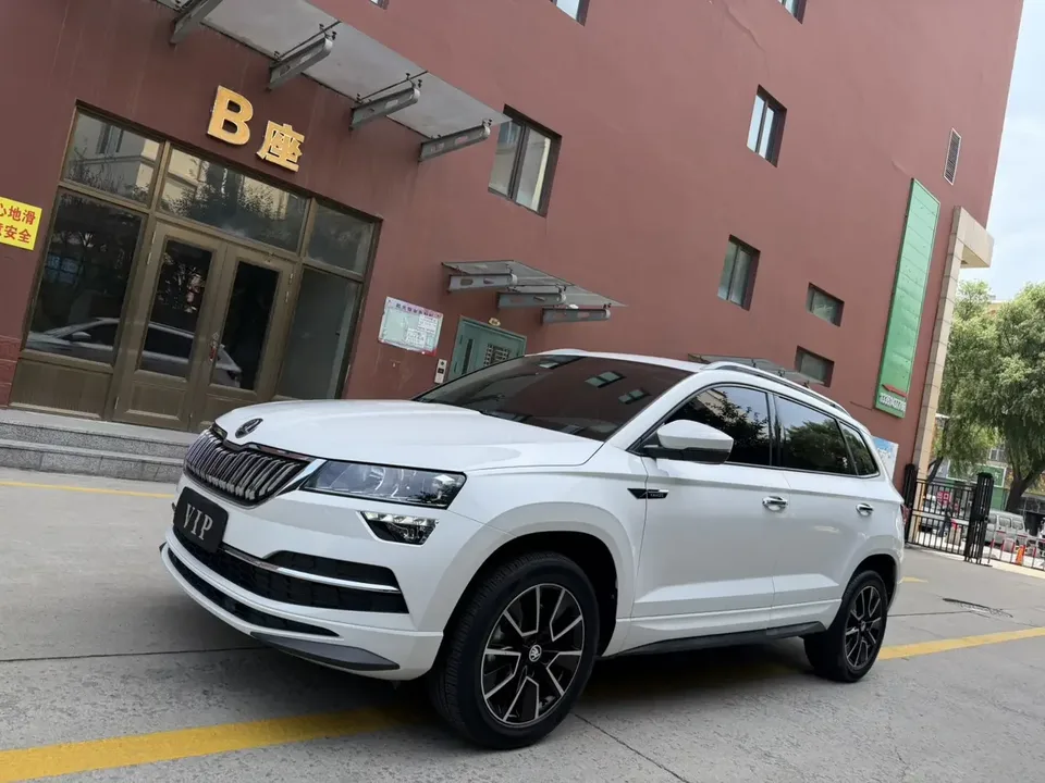 Skoda Karoq Korok 2022 TSI280 Premium Edition 2022 — photo 1, buy with delivery to Moscow