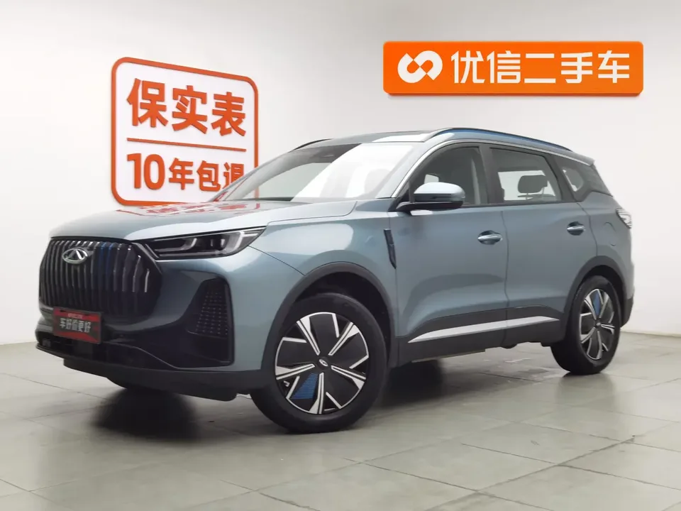 Chery Tiggo 7 PLUS PHEV Tiggo 7 PLUS PHEV 2023 1.5T DHT Zhiyuan Edition 2023 — photo 1, buy with delivery to Moscow