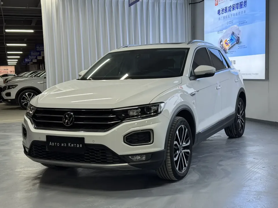 Volkswagen T-Roc Tange 280TSI DSG two-wheel drive comfort PLUS 2023 — фото 1, купить с доставкой в Москву