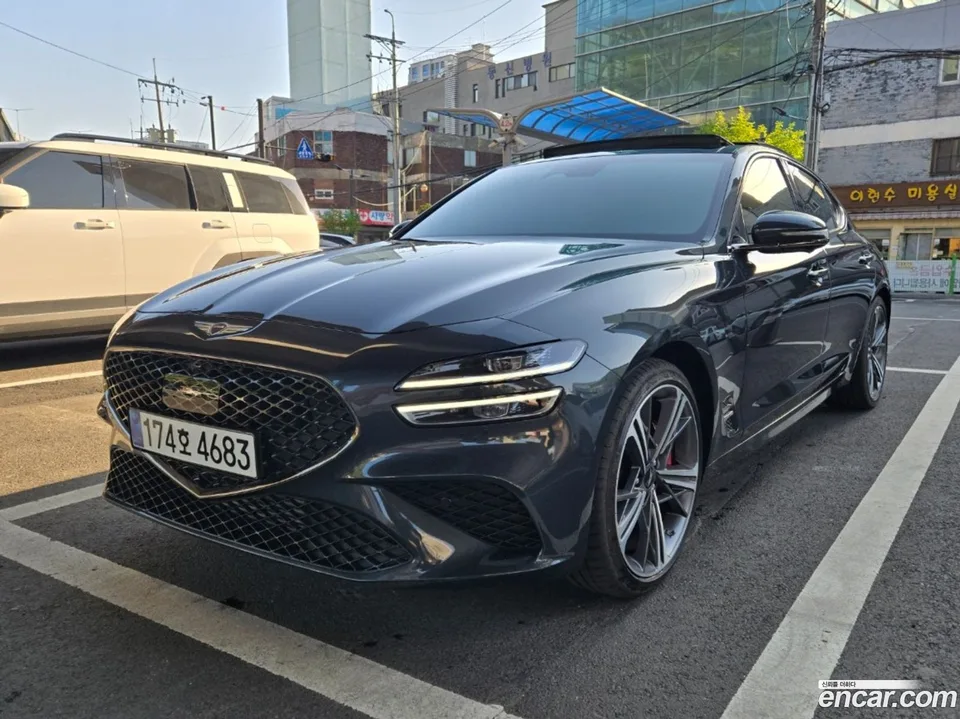 Genesis G70 3.3T 4WD 2023 — фото 1, купить с доставкой в Москву