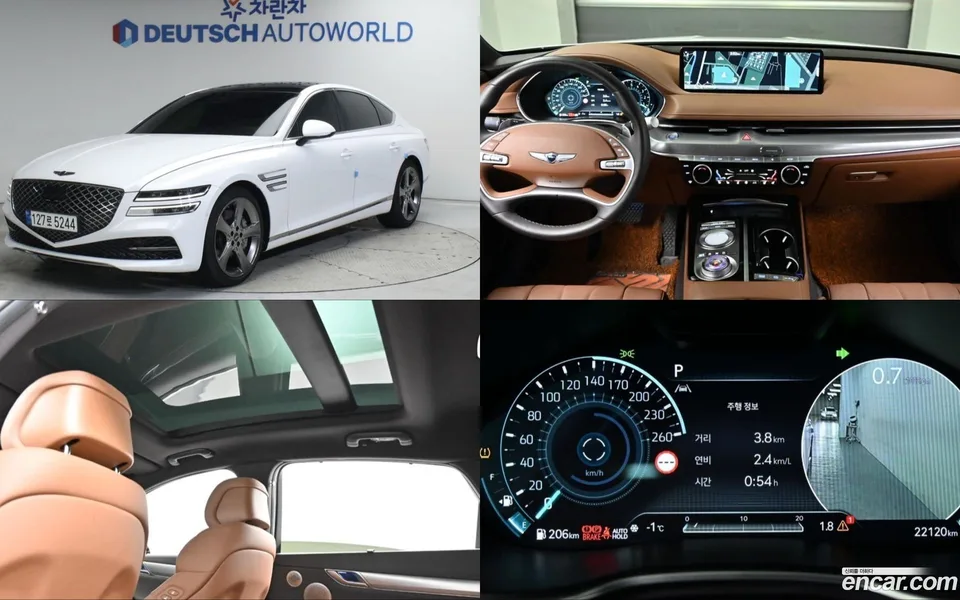 Genesis G80 2.5 AWD 2022 — фото 1, купить с доставкой в Москву