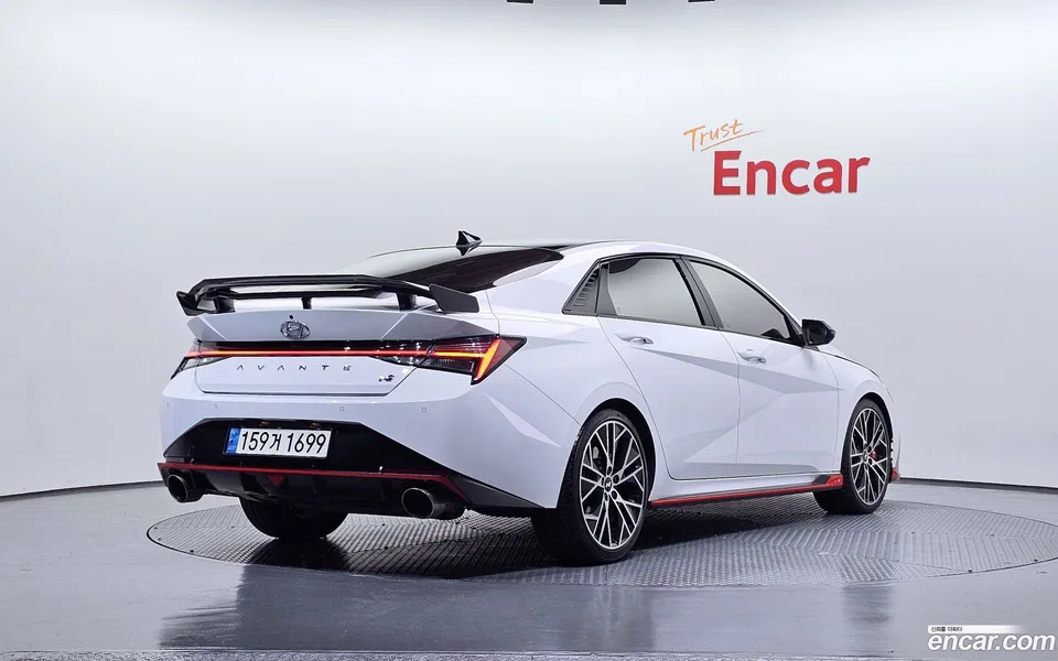 Hyundai Avante 2.0 N 2022 — миниатюра 2